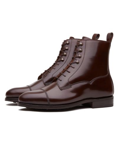 Brown Balmoral boots , Derby boots for men, mens boots with laces
