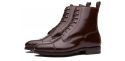 Botas Brown Balmoral, botas Derby para homens, botas mens com atacadores