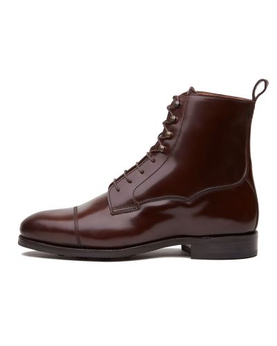 Brown Balmoral boots , Derby boots for men, mens boots with laces