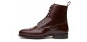 Botas Brown Balmoral, botas Derby para homens, botas mens com atacadores