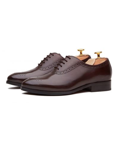 Sapatos marrom Oxford para mulheres, sapatos conhaque para mulheres, sapatos confortáveis, sapatos de escritório, sapatos para eventos formais, sapatos cor chocolate