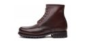 Botas Brown Balmoral, botas Derby para homens, botas mens com atacadores