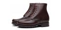 Botas Brown Balmoral, botas Derby para homens, botas mens com atacadores