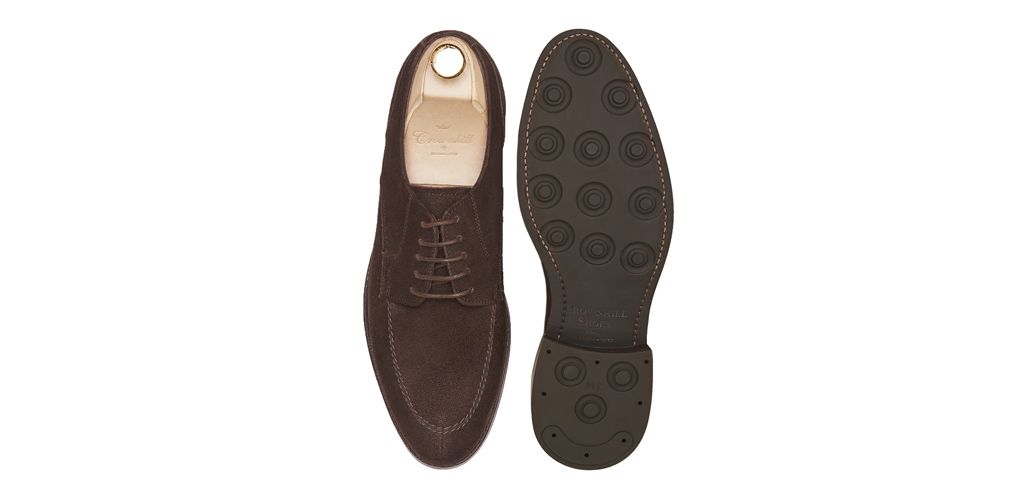 Sapatos Derby, sapatos Blucher, sapatos de camurça, sapatos marrons, sapato marrom escuro, sapatos de amarrar, sapatos casuais, sapatos para a primavera