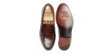 Sapato preto Oxford para os homens, sapato com forma Inglês, clássicos sapatos, sapatos elegantes, sapatos para casamentos, sapatos de casamento para os homens