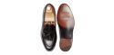 Sapato preto Oxford para os homens, sapato com forma Inglês, clássicos sapatos, sapatos elegantes, sapatos para casamentos, sapatos de casamento para os homens
