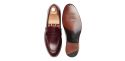 Sapato preto Oxford para os homens, sapato com forma Inglês, clássicos sapatos, sapatos elegantes, sapatos para casamentos, sapatos de casamento para os homens