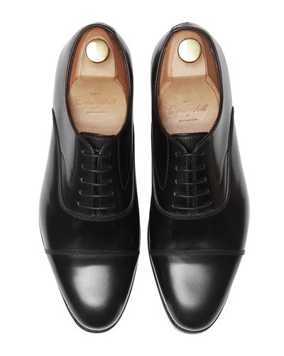 Sapato preto Oxford para os homens, sapato com forma Inglês, clássicos sapatos, sapatos elegantes, sapatos para casamentos, sapatos de casamento para os homens