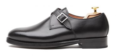 Sapato preto Oxford para os homens, sapato com forma Inglês, clássicos sapatos, sapatos elegantes, sapatos para casamentos, sapatos de casamento para os homens