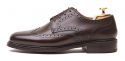 Sapatas norueguesas do derby do conhaque para homens, sapatas marrons dos bluchers dos homens