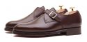 Monkstrap para homens, vestido sapatos pretos, monkstrap único preto, sapatos de casamento