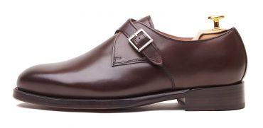 Monkstrap para homens, vestido sapatos pretos, monkstrap único preto, sapatos de casamento