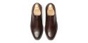 Sapatas norueguesas do derby do conhaque para homens, sapatas marrons dos bluchers dos homens
