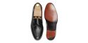 Sapato preto Oxford para os homens, sapato com forma Inglês, clássicos sapatos, sapatos elegantes, sapatos para casamentos, sapatos de casamento para os homens
