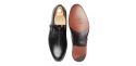 Sapato preto Oxford para os homens, sapato com forma Inglês, clássicos sapatos, sapatos elegantes, sapatos para casamentos, sapatos de casamento para os homens