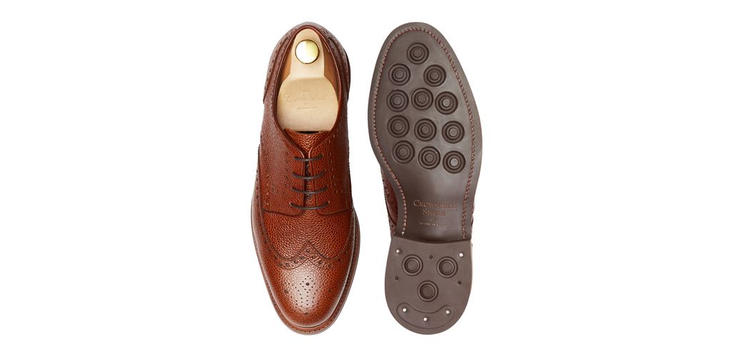 Sapatas norueguesas do derby do conhaque para homens, sapatas marrons dos bluchers dos homens