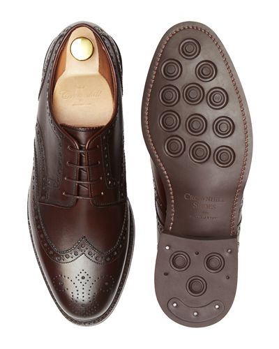 Sapatas norueguesas do derby do conhaque para homens, sapatas marrons dos bluchers dos homens