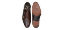 Zapato Oxford negro para hombre, zapato Oxford liso, zapato con horma inglesa, zapatos clásicos, zapatos elegantes, zapatos de vestir, zapatos de hombre para bodas