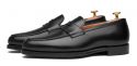 Sapato preto Oxford para os homens, sapato com forma Inglês, clássicos sapatos, sapatos elegantes, sapatos para casamentos, sapatos de casamento para os homens