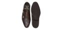 Sapato preto Oxford para os homens, sapato com forma Inglês, clássicos sapatos, sapatos elegantes, sapatos para casamentos, sapatos de casamento para os homens