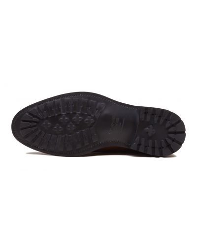 Sapatas norueguesas do derby do conhaque para homens, sapatas marrons dos bluchers dos homens