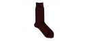 Calcetines de algodón lisos para hombre