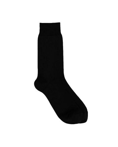 Calcetines de algodón lisos para hombre