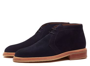 Botas Chukka para homens, botas de camurça para homens marrom, botas impermeáveis, botas para inverno, botas com cadarços