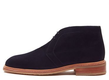 Botas Chukka para homens, botas de camurça para homens marrom, botas impermeáveis, botas para inverno, botas com cadarços