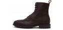 Botas Brown Balmoral, botas Derby para homens, botas mens com atacadores