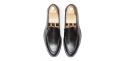 Sapato preto Oxford para os homens, sapato com forma Inglês, clássicos sapatos, sapatos elegantes, sapatos para casamentos, sapatos de casamento para os homens